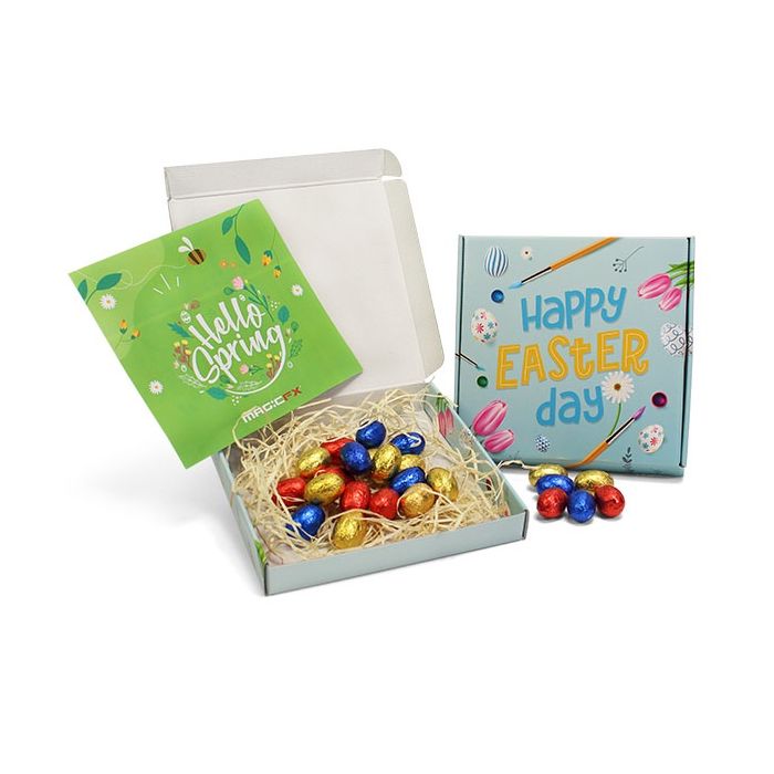 Happy Easter lichtblauw