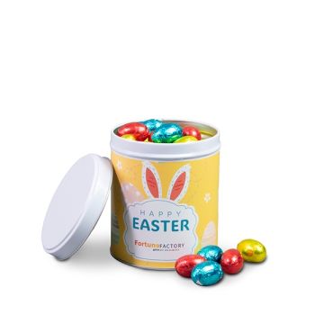 Blikje met paaseitjes - 250 gram