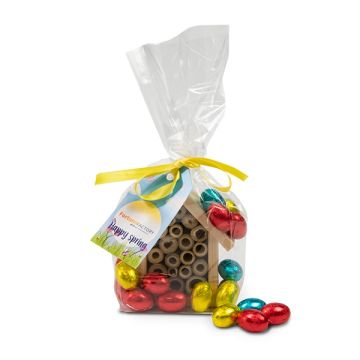 Bijenpaashuis met tag