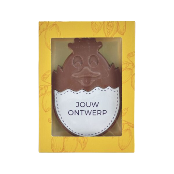 Chocokuiken met eigen ontwerp