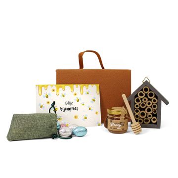 Koffer met bijengroet