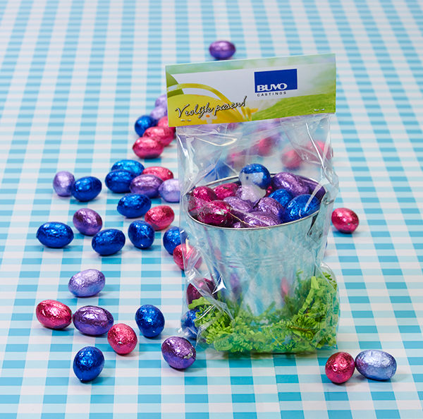 Zinken emmertje vol paaseitjes!