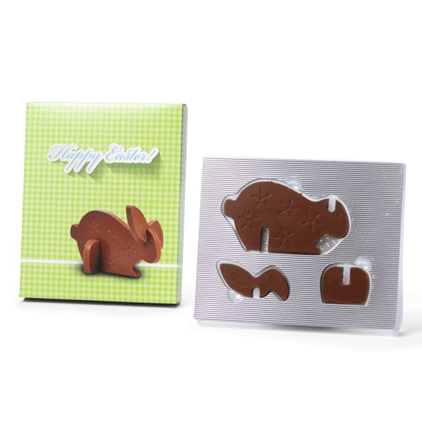 Chocolade puzzel Pasen