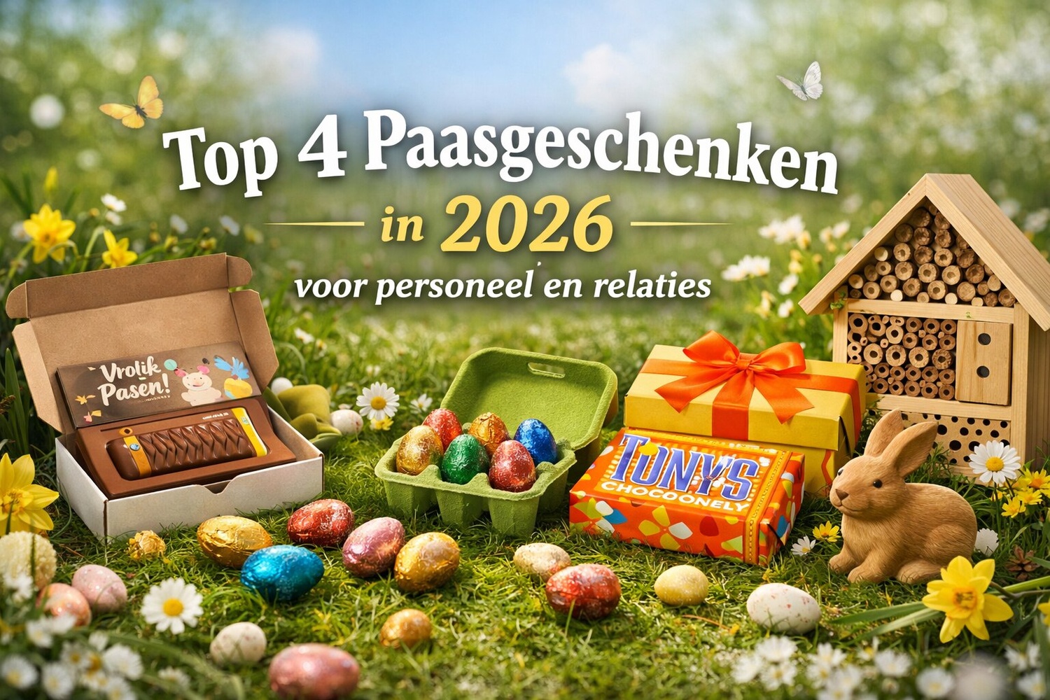 Top 4 Paasgeschenken in 2026 voor personeel en relaties
